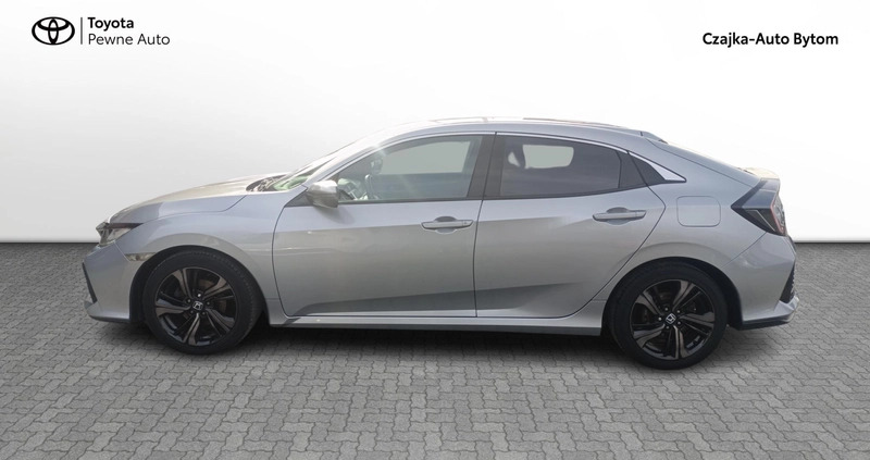 Honda Civic cena 63900 przebieg: 67085, rok produkcji 2017 z Pisz małe 326